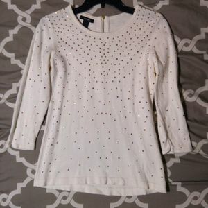 Alfani Studded Sweater